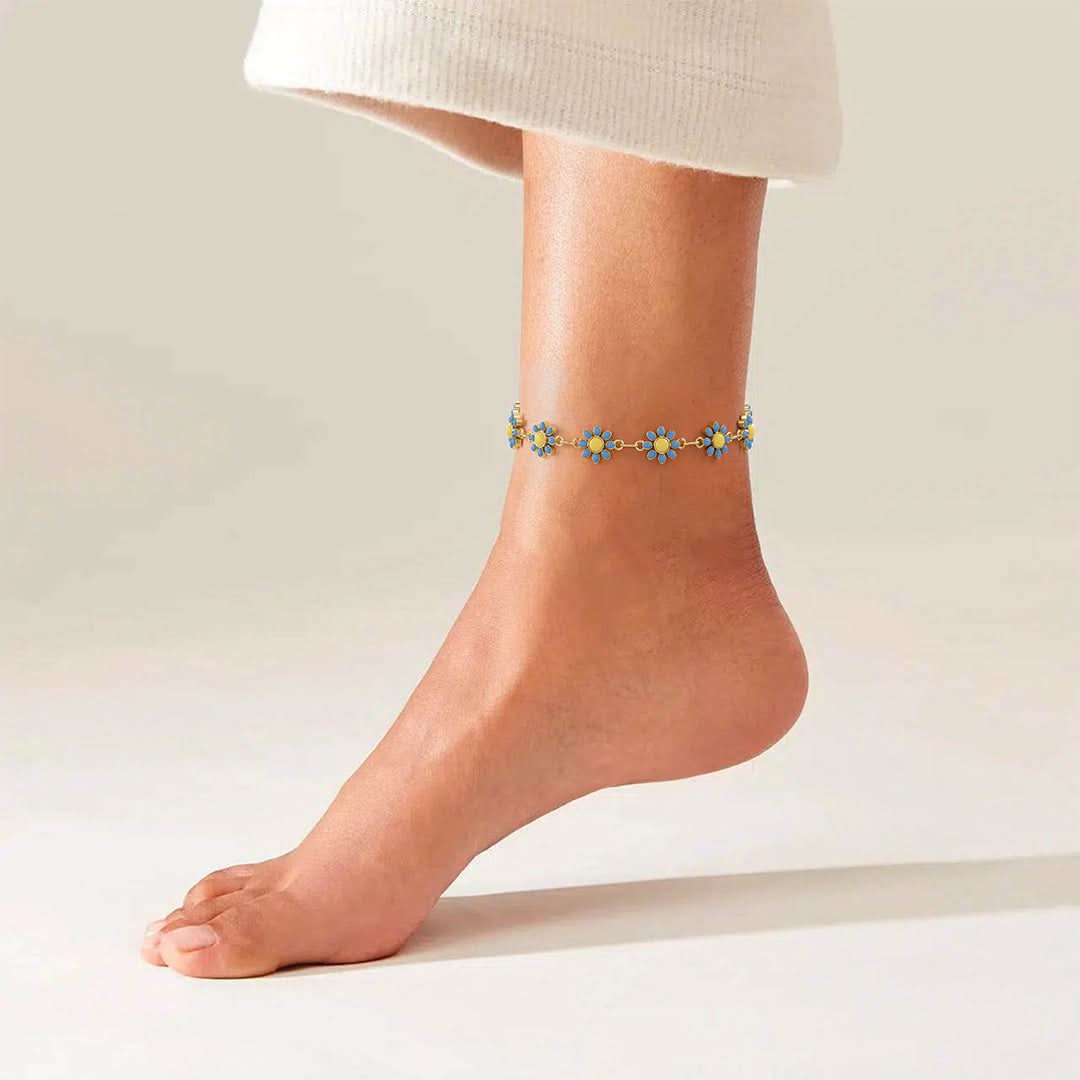 Flowers Anklet - ShopLorca