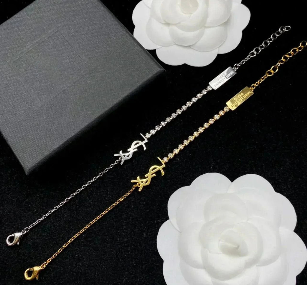 Yves Diamanté Bracelet (in silver & gold) - ShopLorca