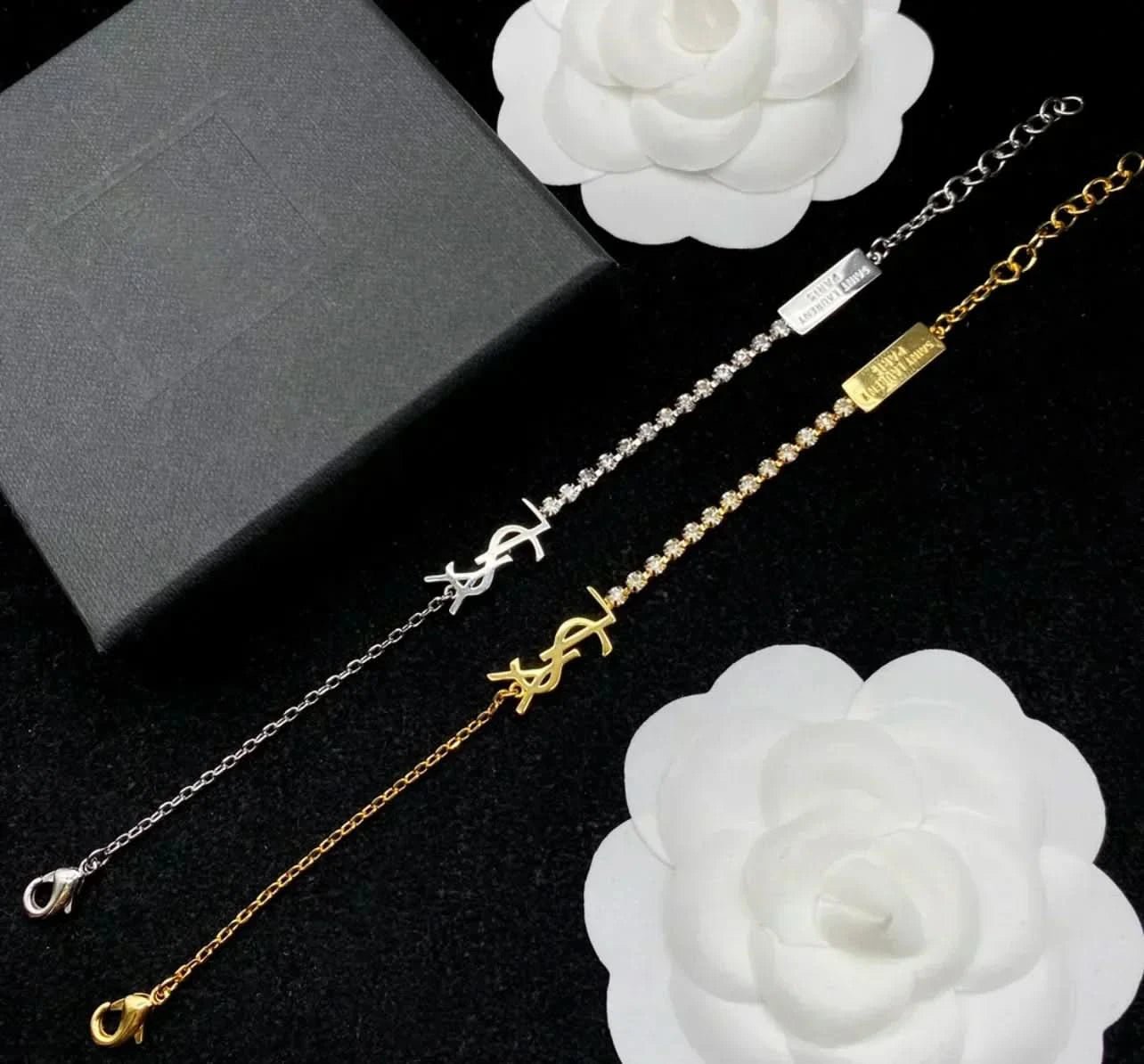 Yves Diamanté Bracelet (in silver & gold) - ShopLorca
